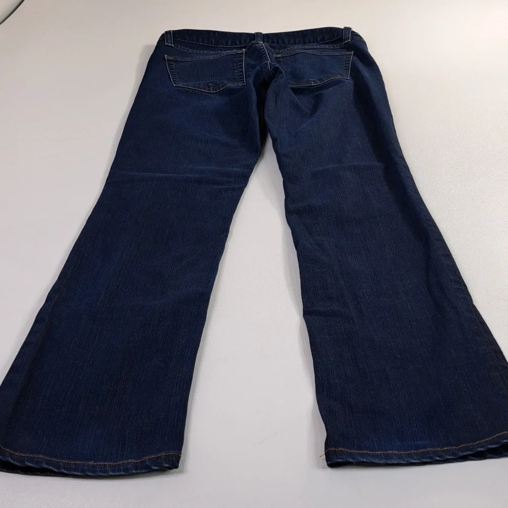 J. Crew Low Rise  Bootcut Blue Jeans Size 26R - Picture 11 of 16